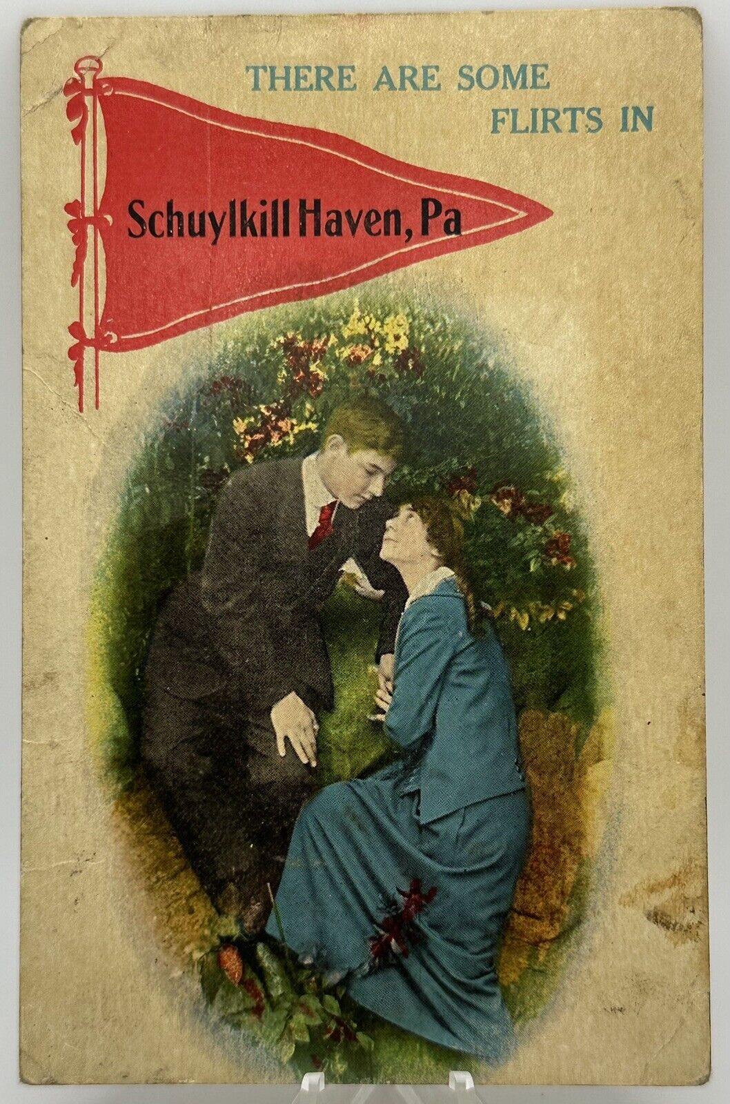 1907-1915 There Are Some Flirts In Schuylkill Haven, PA Romance Postcard