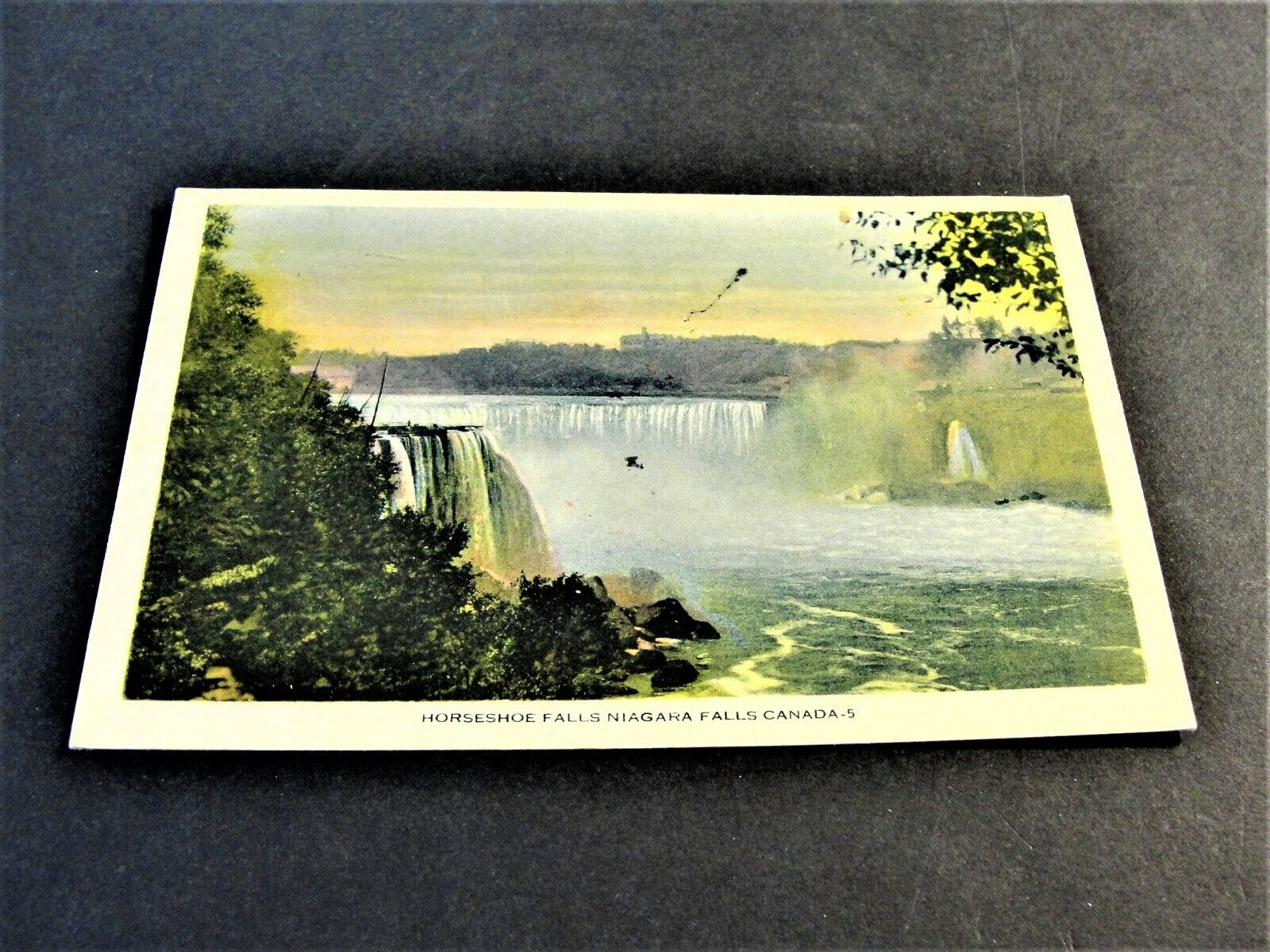 Horseshoe Falls, Niagara Falls - Canada -1932 Postmarked Postcard. RARE.