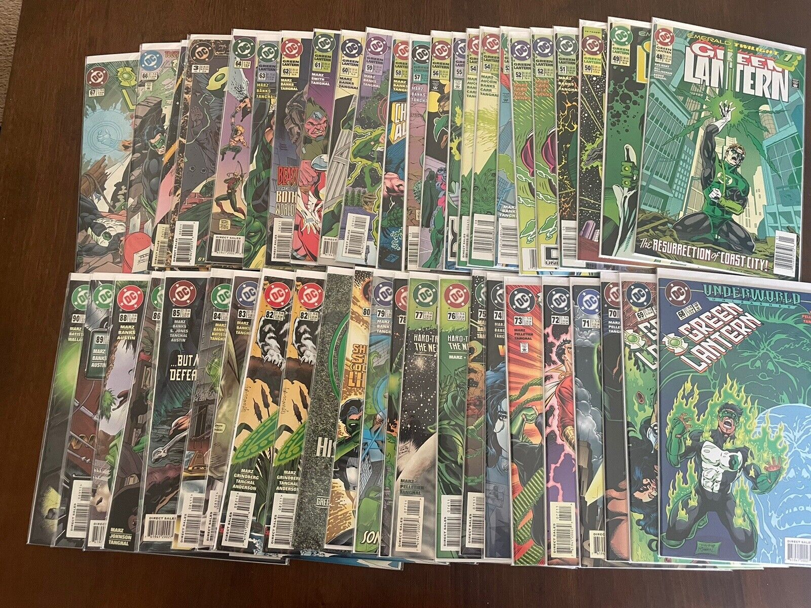 DC Vol 3 GREEN LANTERN 48 - 90 Complete Run Emerald Twilight 1st Kyle Rayner 51