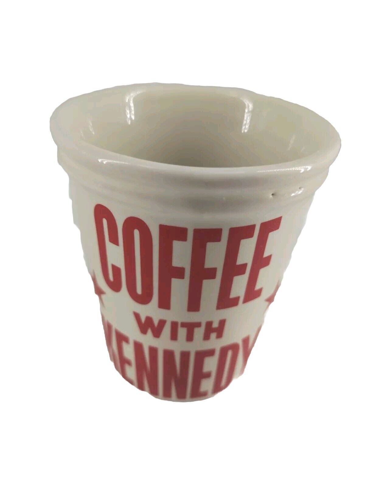 Vtg Coffee With Kennedy Cup The Sixth Floor Museum At Delaney Plaza 3.5