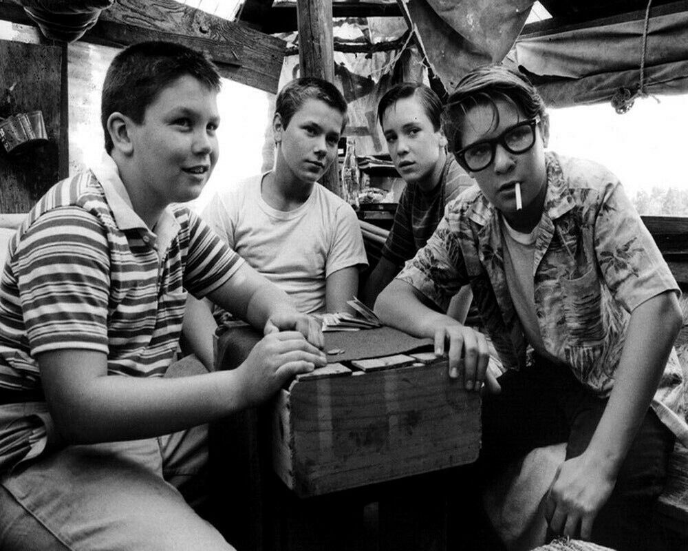 8x10 Stand by Me GLOSSY PHOTO photograph picture river phoenix will wheaton 1986