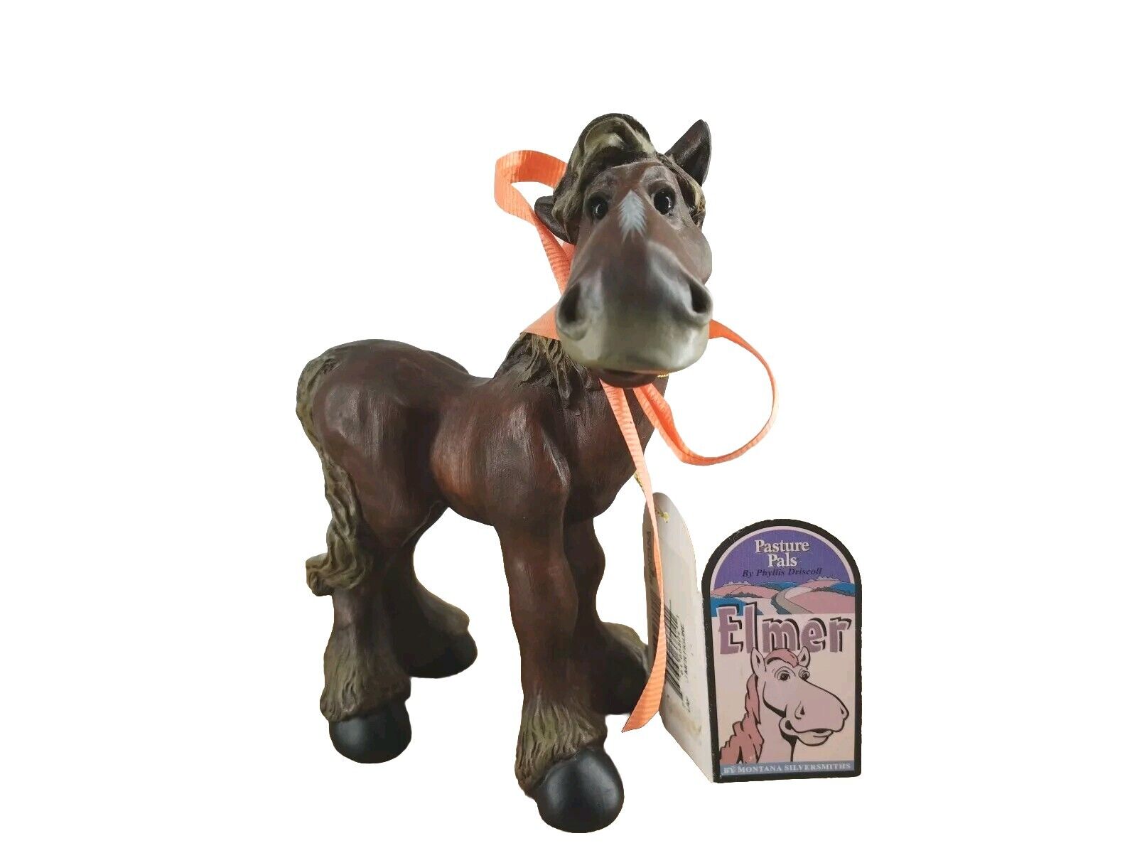Pasture Pals Montana Silversmiths Elmer\'s Horse Figurine 8\