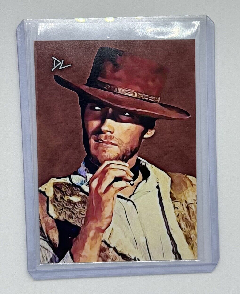 Clint Eastwood Limited Edition Artist Signed Man With No Name Trading Card 3/10