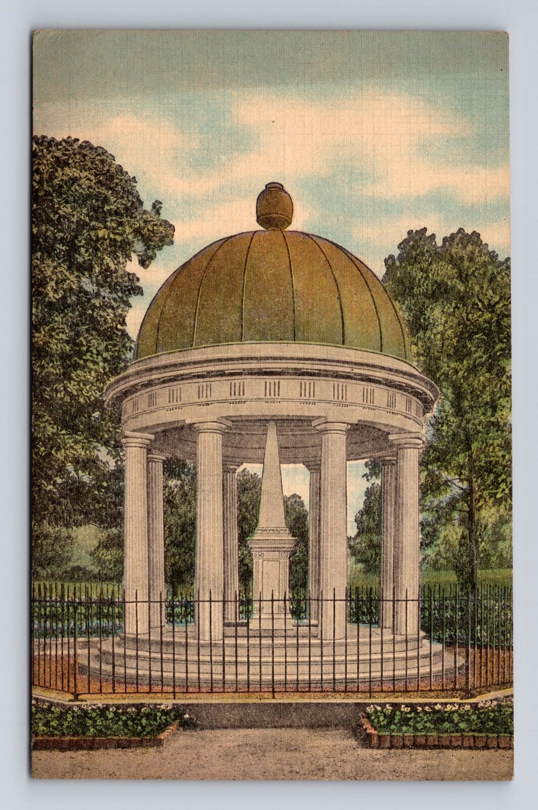 Hermitage TN-Tennessee, Tomb of President Gen. Andrew Jackson, Vintage Postcard