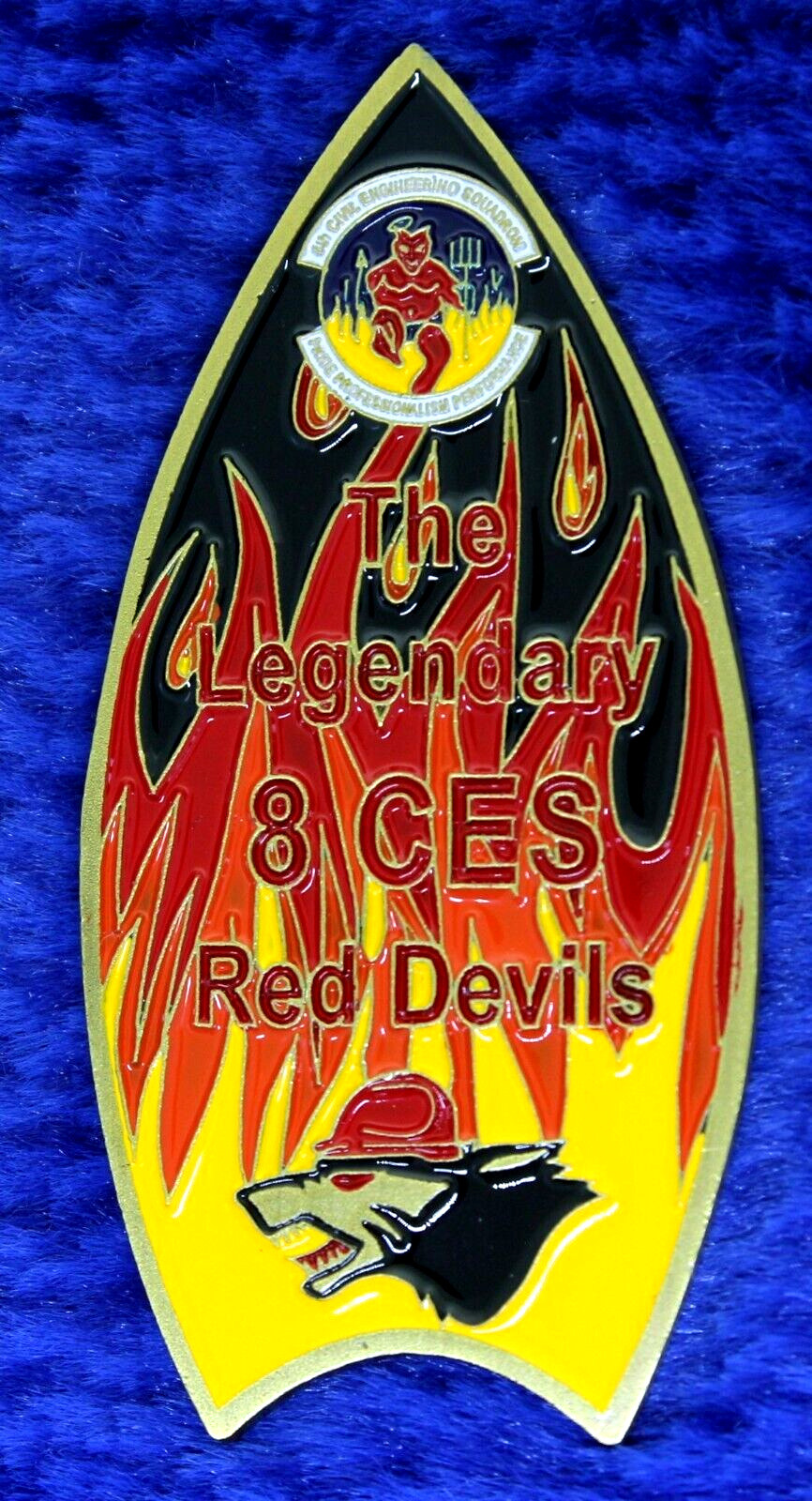 USAF 51st CES Commander Red Devils Presented By \