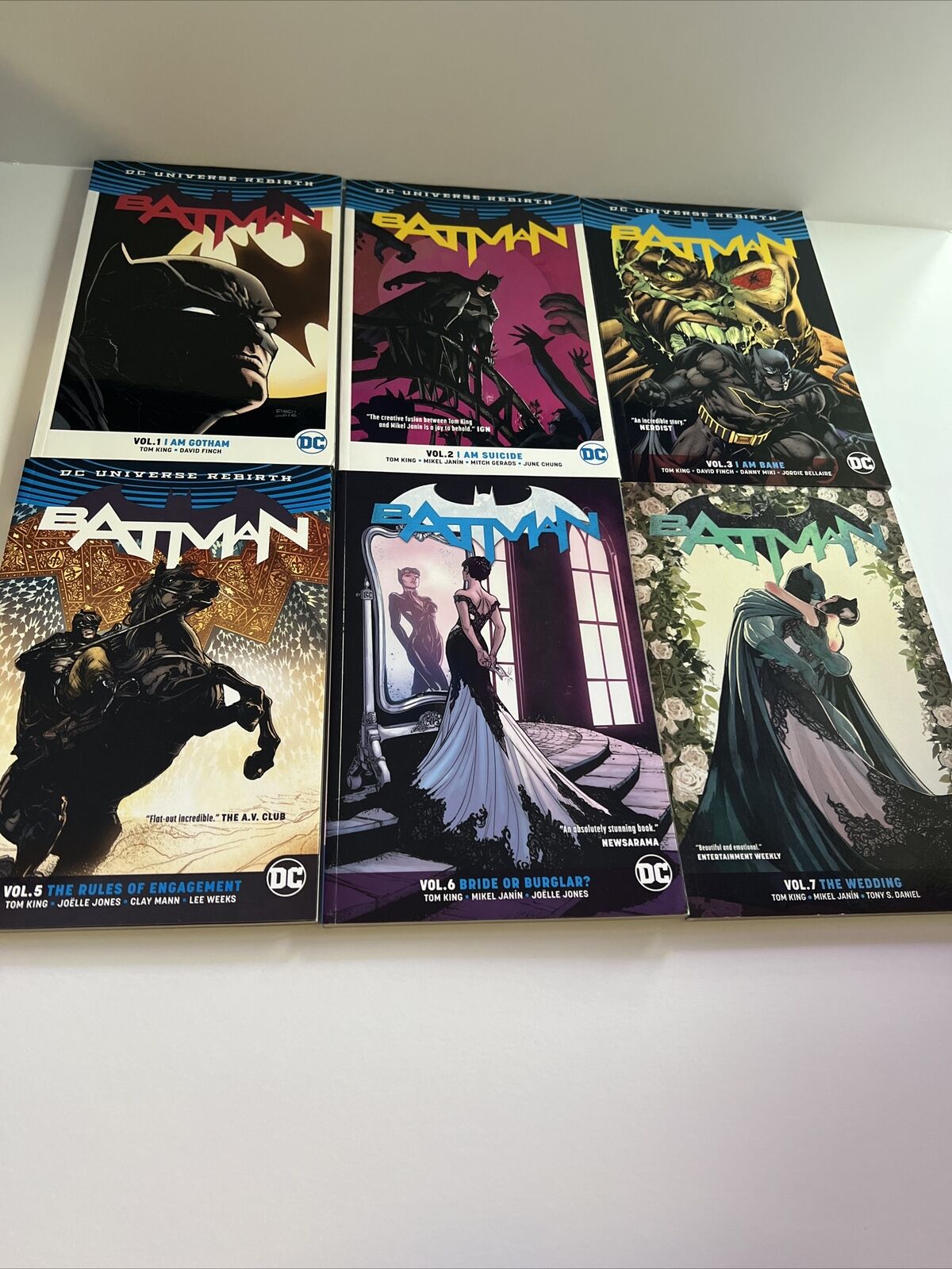 Batman Trade Paperback Lot (tpb)