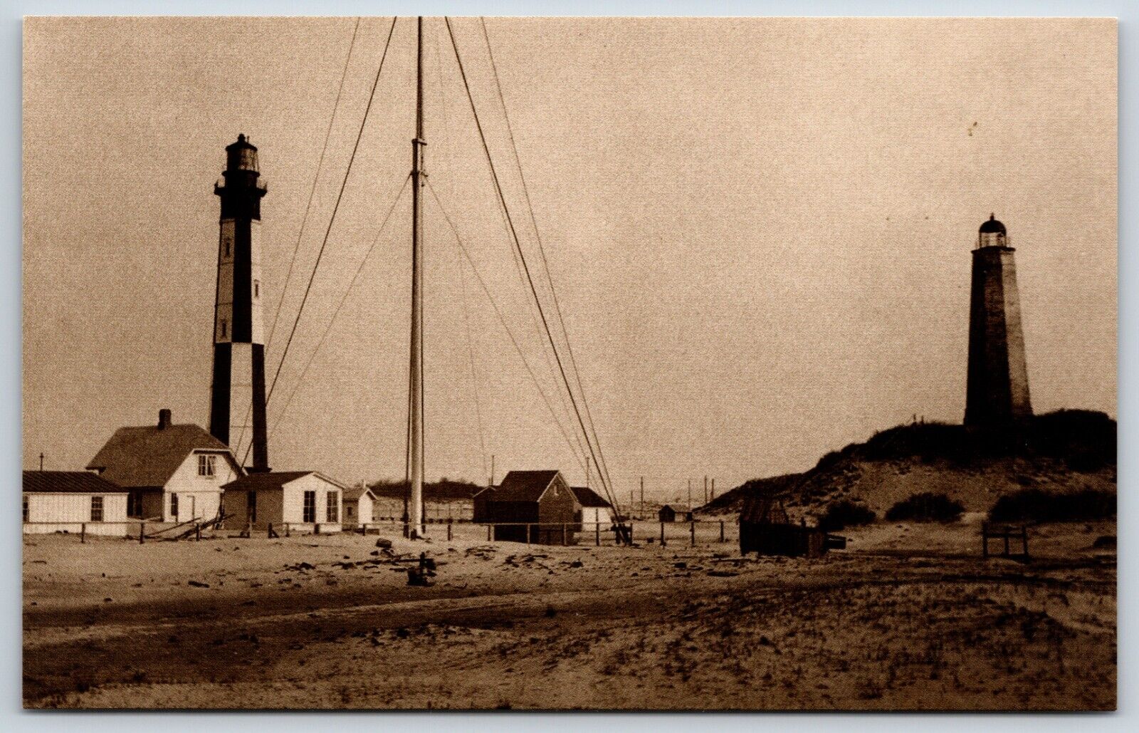 Postcard Cape Henry Lighthouse Cape Henry Virginia Unposted