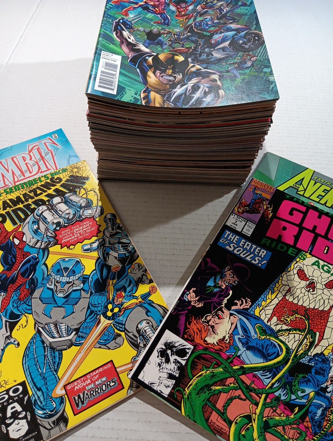 100 Comic Book Lot Marvel
