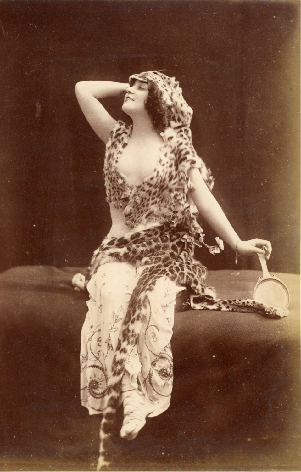 Regina Badet (1876-1949 Vintage Albumen Print, Mounted Albumin Print 13