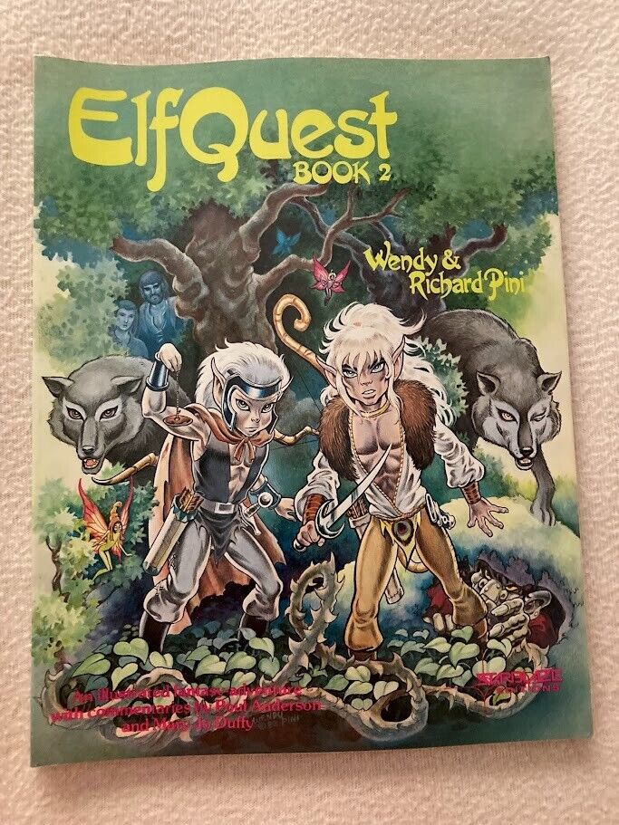ElfQuest Book 2 By Wendy & Richard Pini, 1981, PB, Fantasy, Graphic Novel