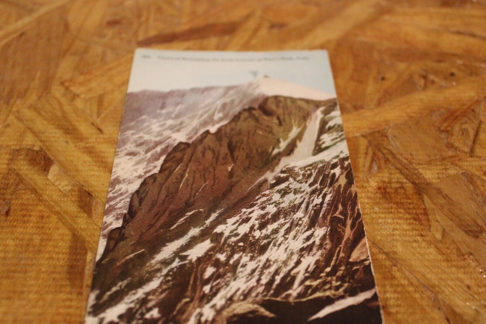 Postcard-X-Bottomless Pit, Pikes Peak, Co.-Divided Back-Posted