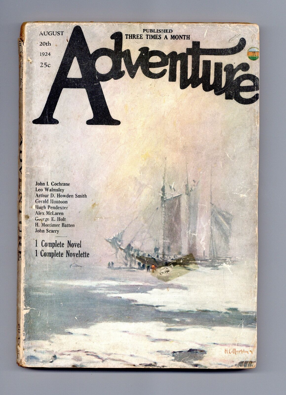 Adventure Pulp/Magazine Aug 20 1924 Vol. 48 #2 FR/GD 1.5