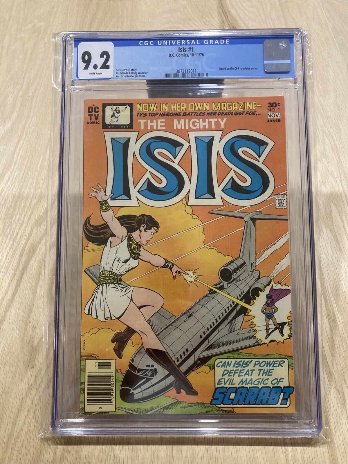 ISIS #1 1976 CGC 9.2 1st ISSUE OWN TITLE BLACK ADAM’S WIFE D.C.