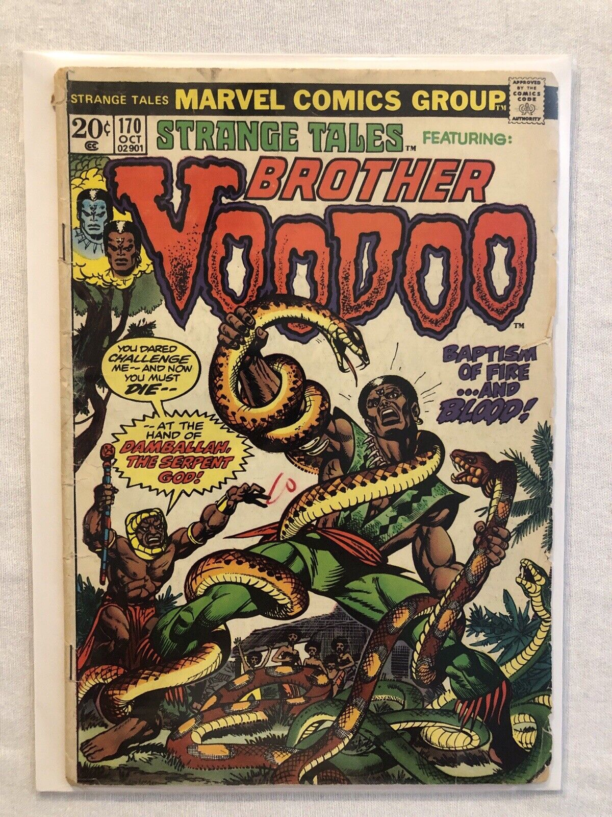 Strange Tales #170 (1973 Marvel Comics) 2nd Brother Voodoo