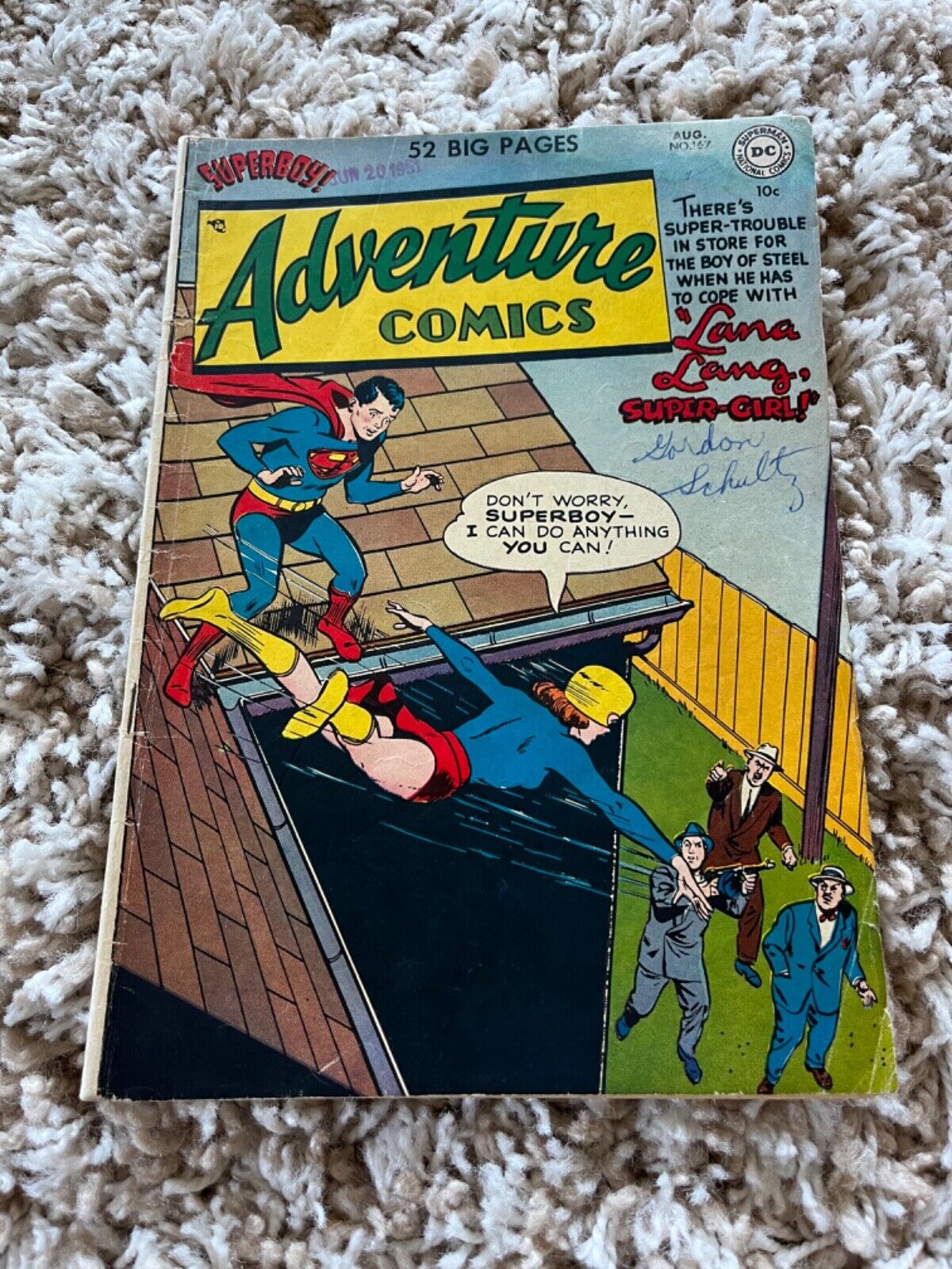 Adventure Comics #167 VG 4.0 DC Comics 1951