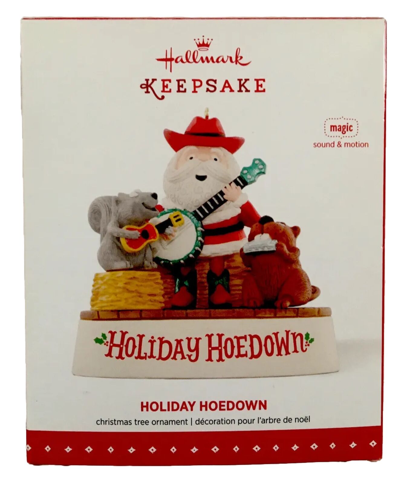 HOLIDAY HOEDOWN ORNAMENT 2015 Country Jamboree-SOUND & MOVEMENT-NEW