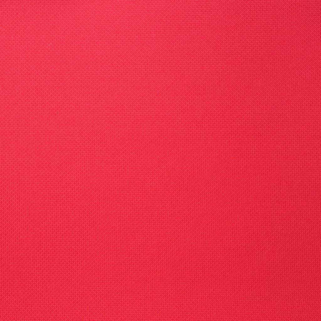 Fabric 1970's 1960's Bright Red Polyester Fabric 58