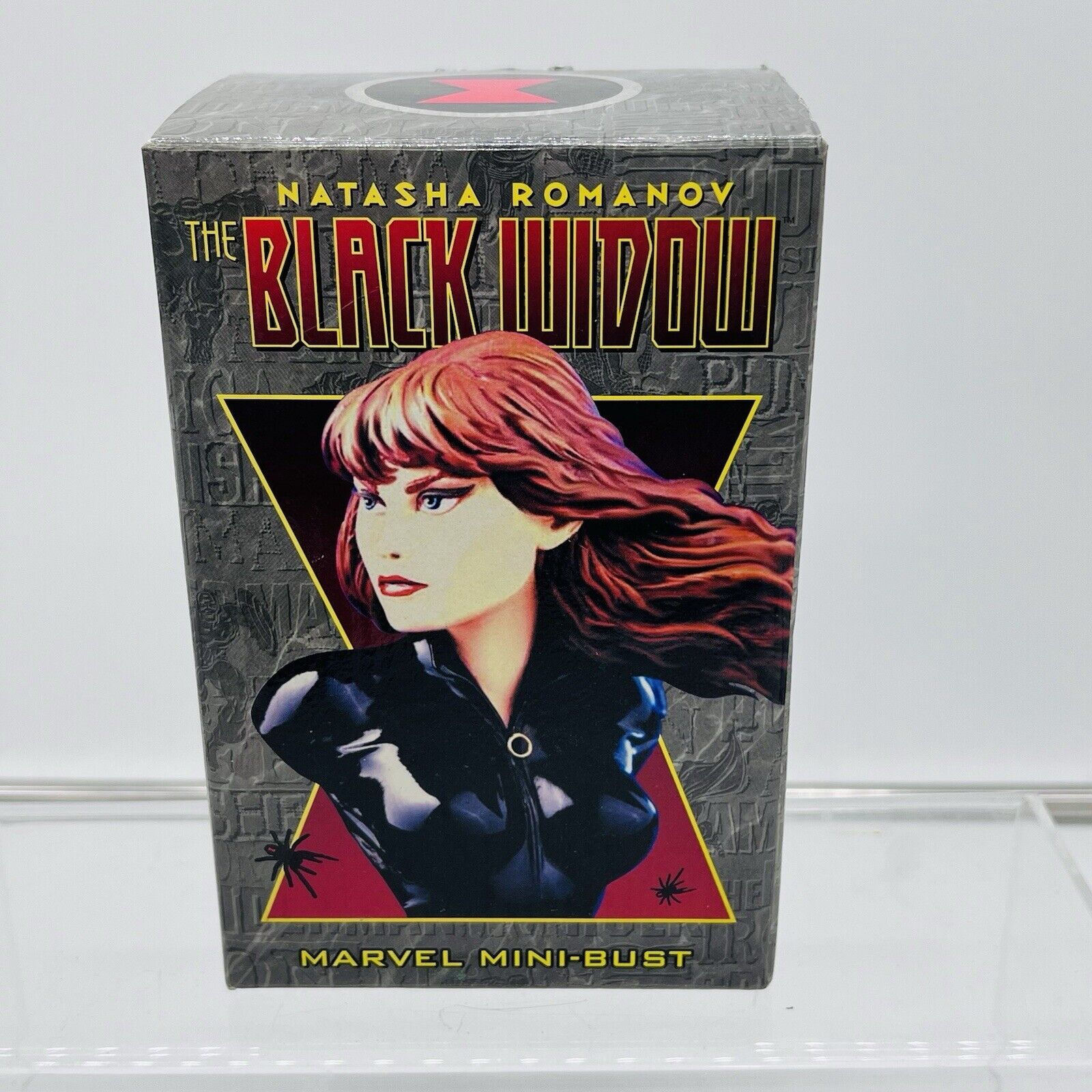 Bowen Designs Black Widow Mini Bust #0393/5000 Marvel 2001 Avengers New Open Box