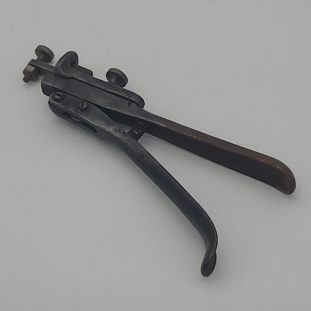 RARE S. H. Co. No. 11 SWIFT Pat. 1891 Cross Cut Saw Gauge Tool, Antique St Louis