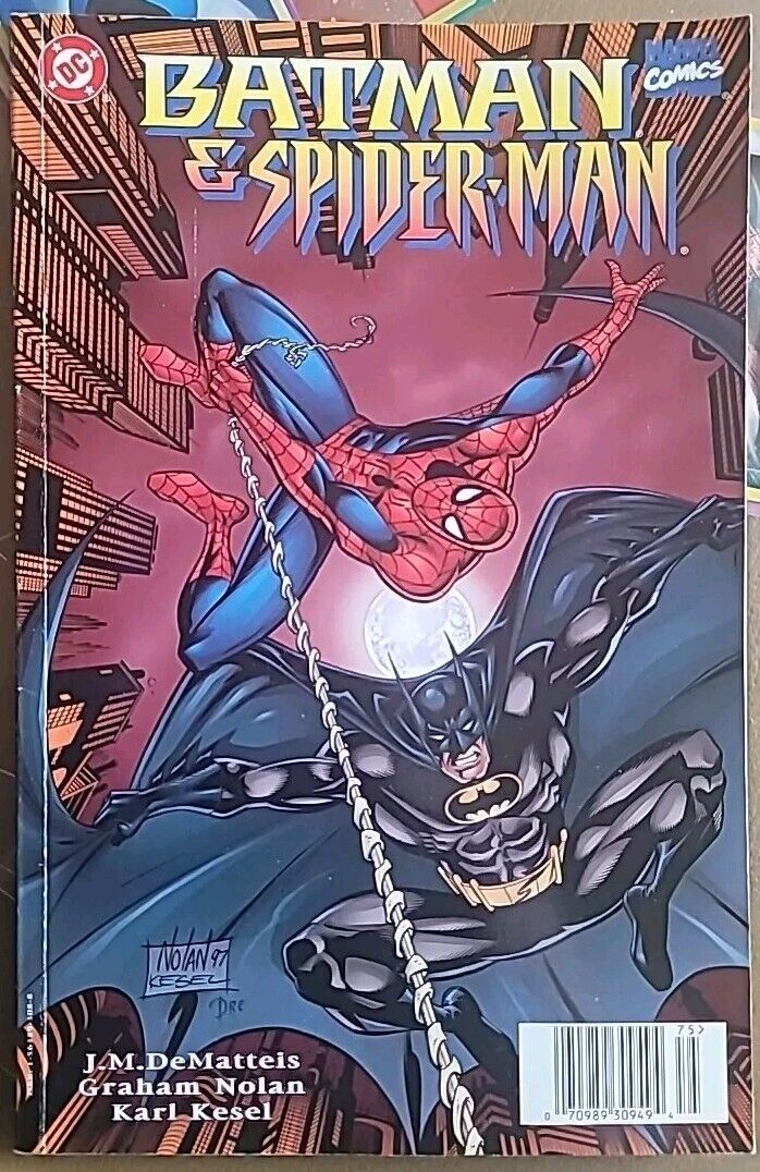 Batman & Spiderman #1 • DC & Marvel Comics • 1997 NM