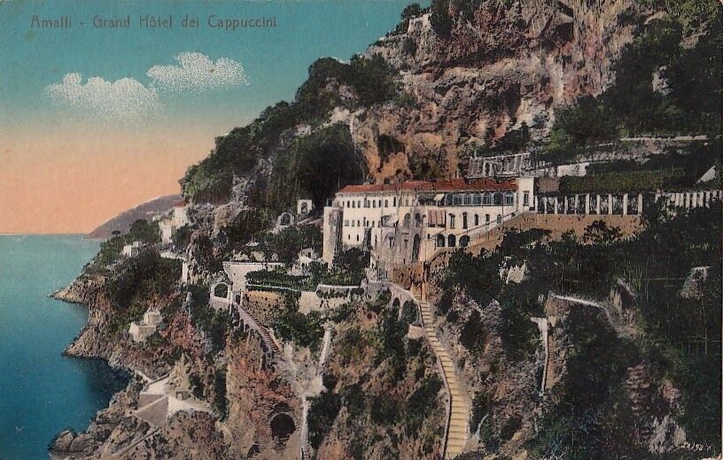 Postcard Grand Hotel Del Cappuccini Amalfi Italy