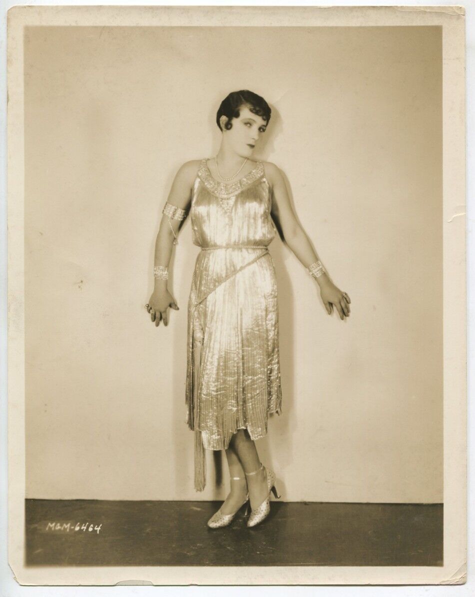 Pauline Stark 1927 Women Love Diamonds 1927 Flapper Girl Jazz Age Photo J4127