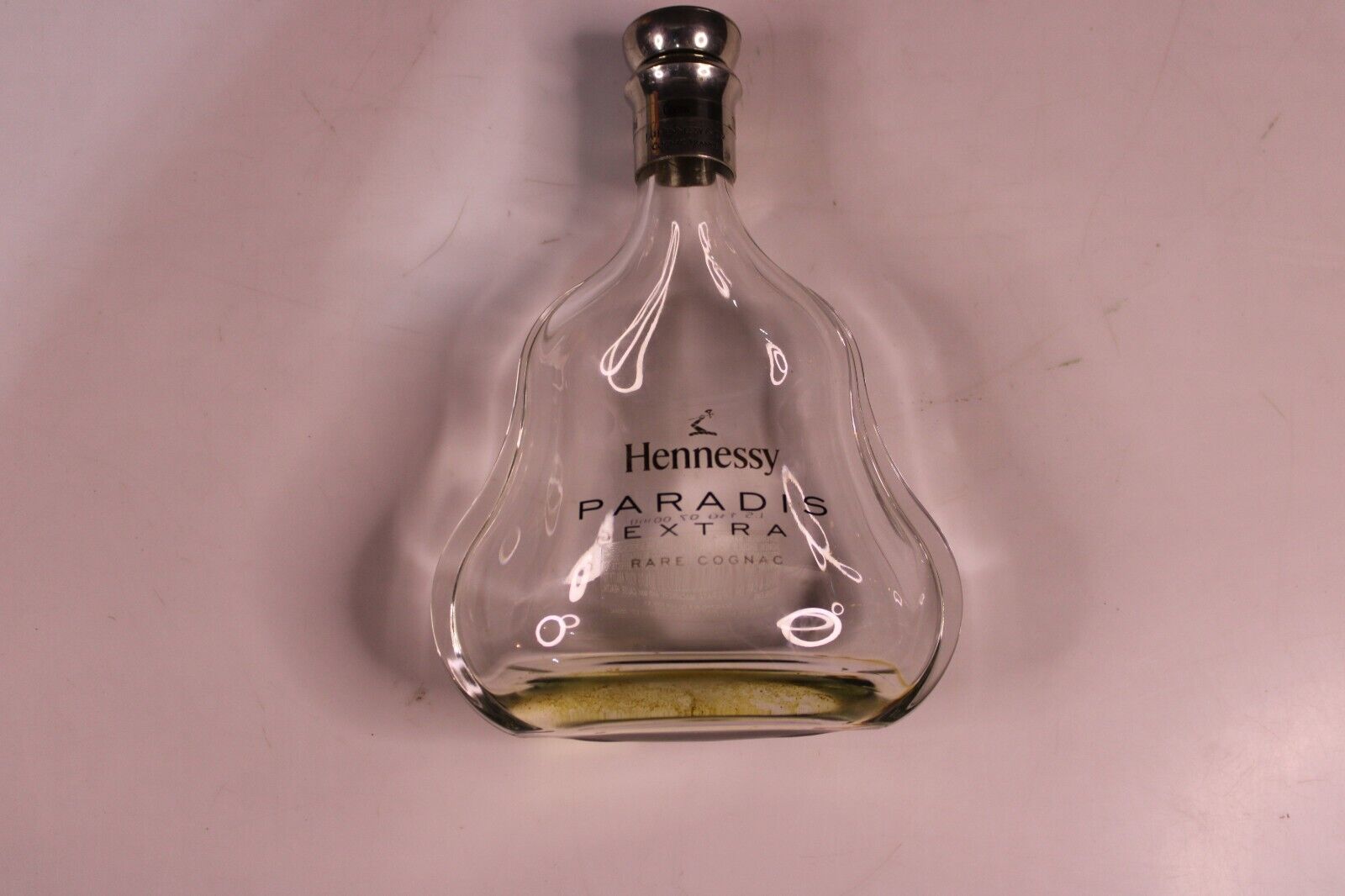 Hennessy Paradis Extra Rare Cognac Glass Decanter / Empty Bottle 750 ml