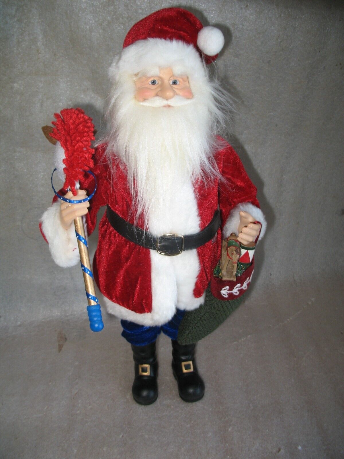 Santa Claus Figure 17 inch  Excellent condition