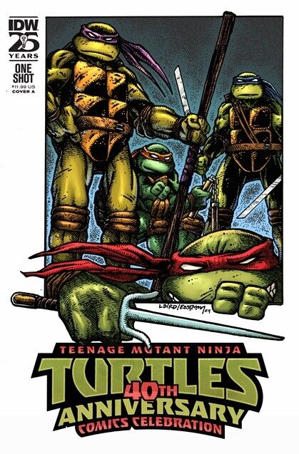 TMNT 40TH ANNIVERSARY SPECIAL #1 ONE SHOT Cover Select  IDW *PRESALE*