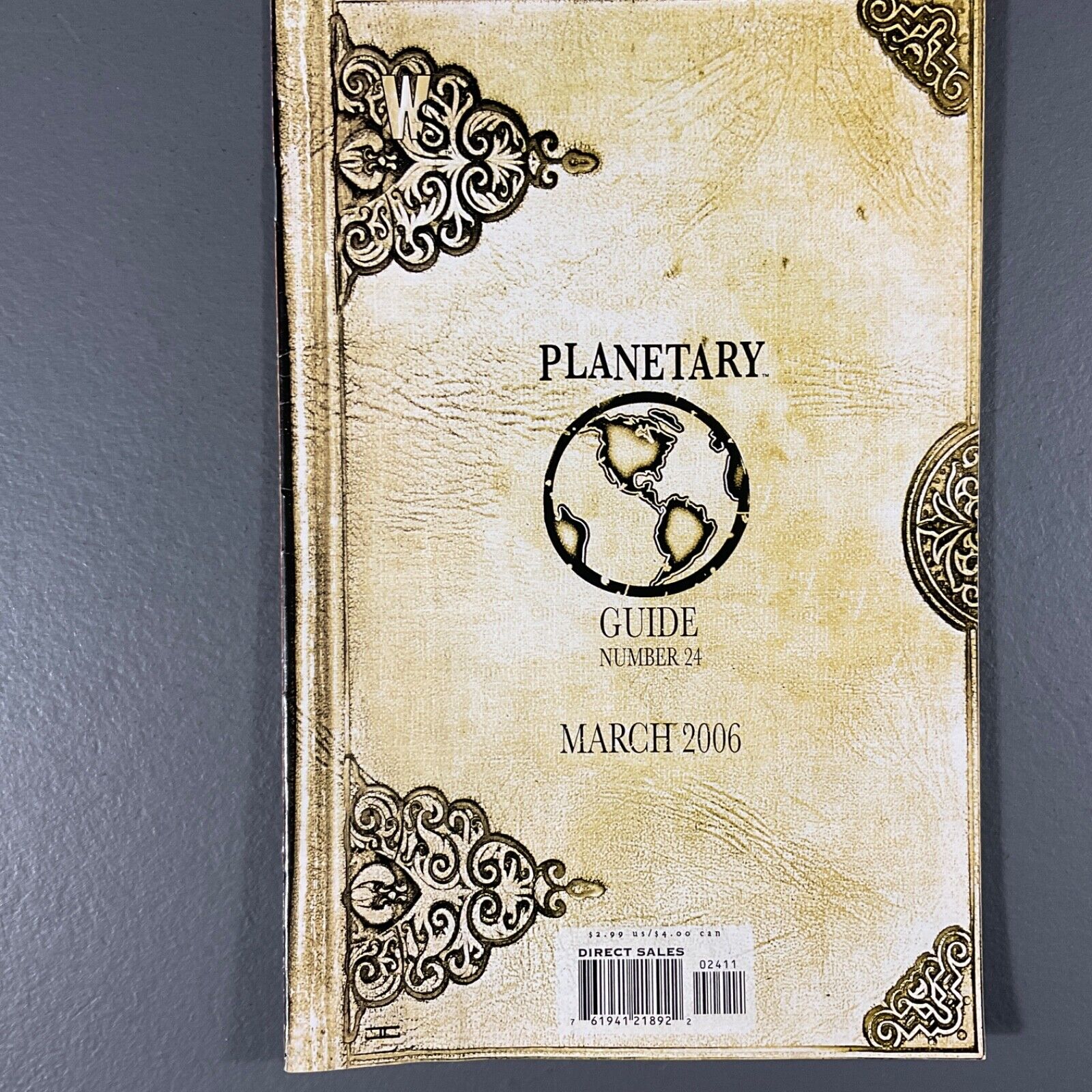 Planetary Guide By Richard Starkings Wildstorm Comic Book Issue No. 24 - 2006
