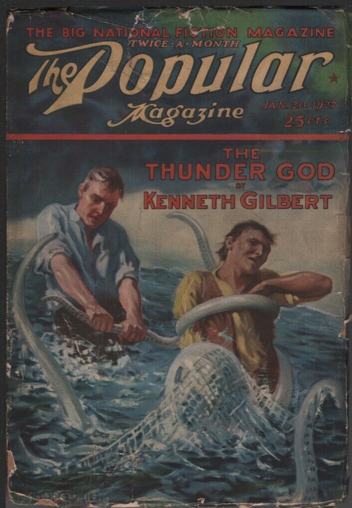 Popular Magazine 1927 January 20.   Pulp