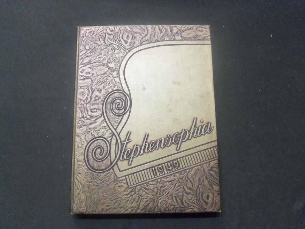 1949 STEPHENS COLLEGE YEARBOOK - THE STEPHENSOPHIA - COLUMBIA MISSOURI - YB 302