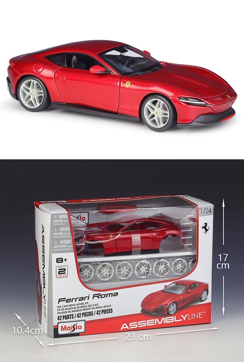 Maisto 1:24 Ferrari Roma Alloy Diecast vehicle Sports Car MODEL Toy Gift Collect