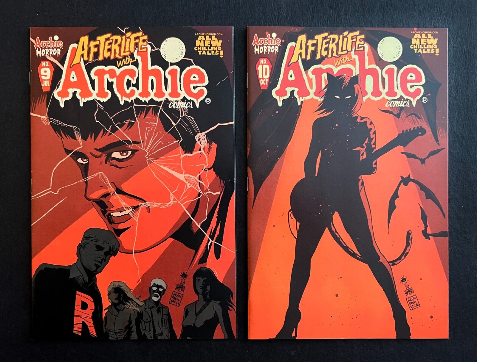 AFTERLIFE WITH ARCHIE #9, 10 Josie and The Pussycats Hi-Grade Final Issues 2015