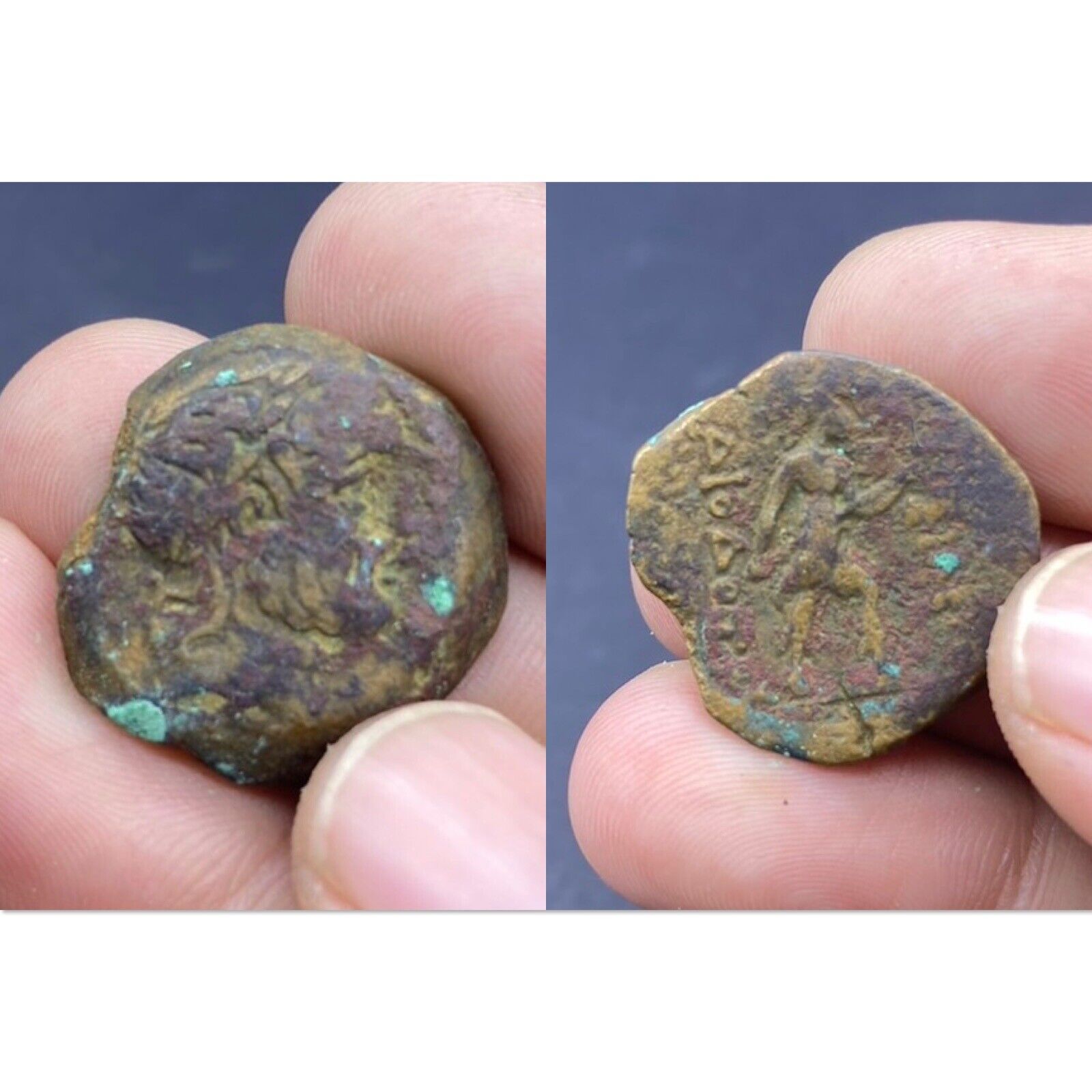 Ancient Coin, Zeugitana, Æ Unit, 300-264 BC, Carthage, AU(50-53), Bronze coin