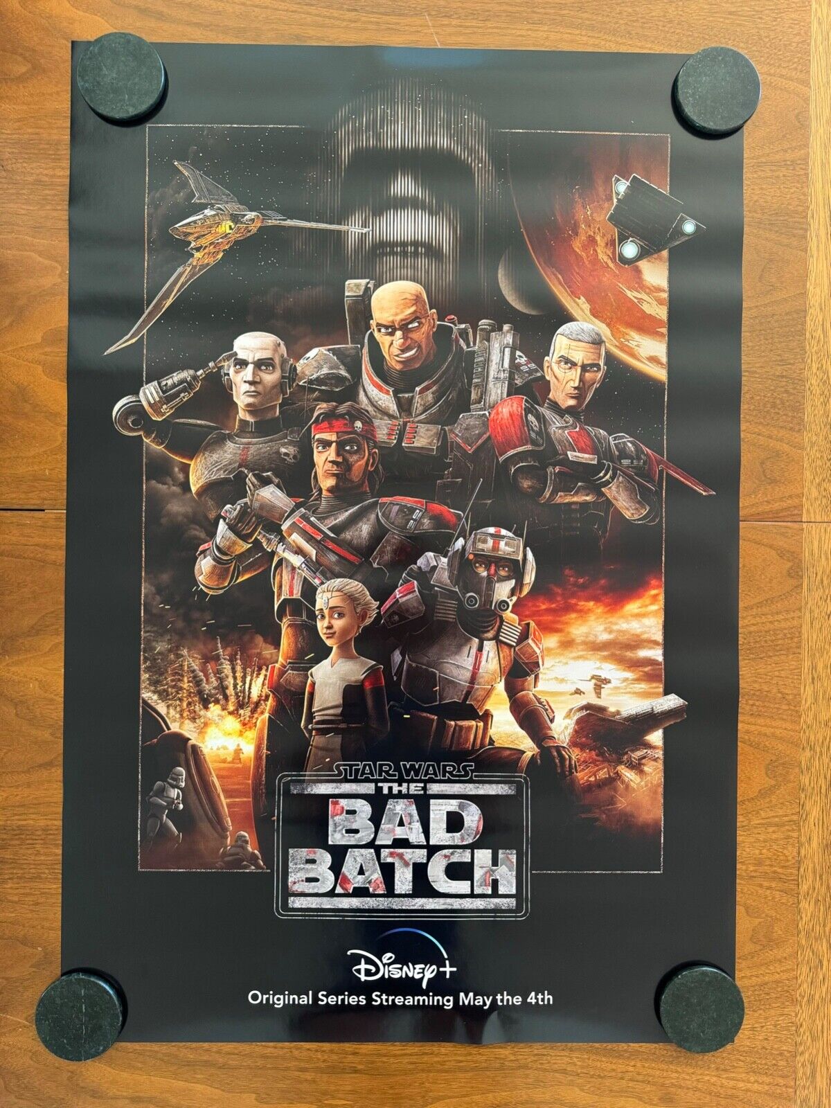 Star Wars: The Bad Batch Season 1 - VF/MINT Double Sided 27 x 41 Poster - DMI