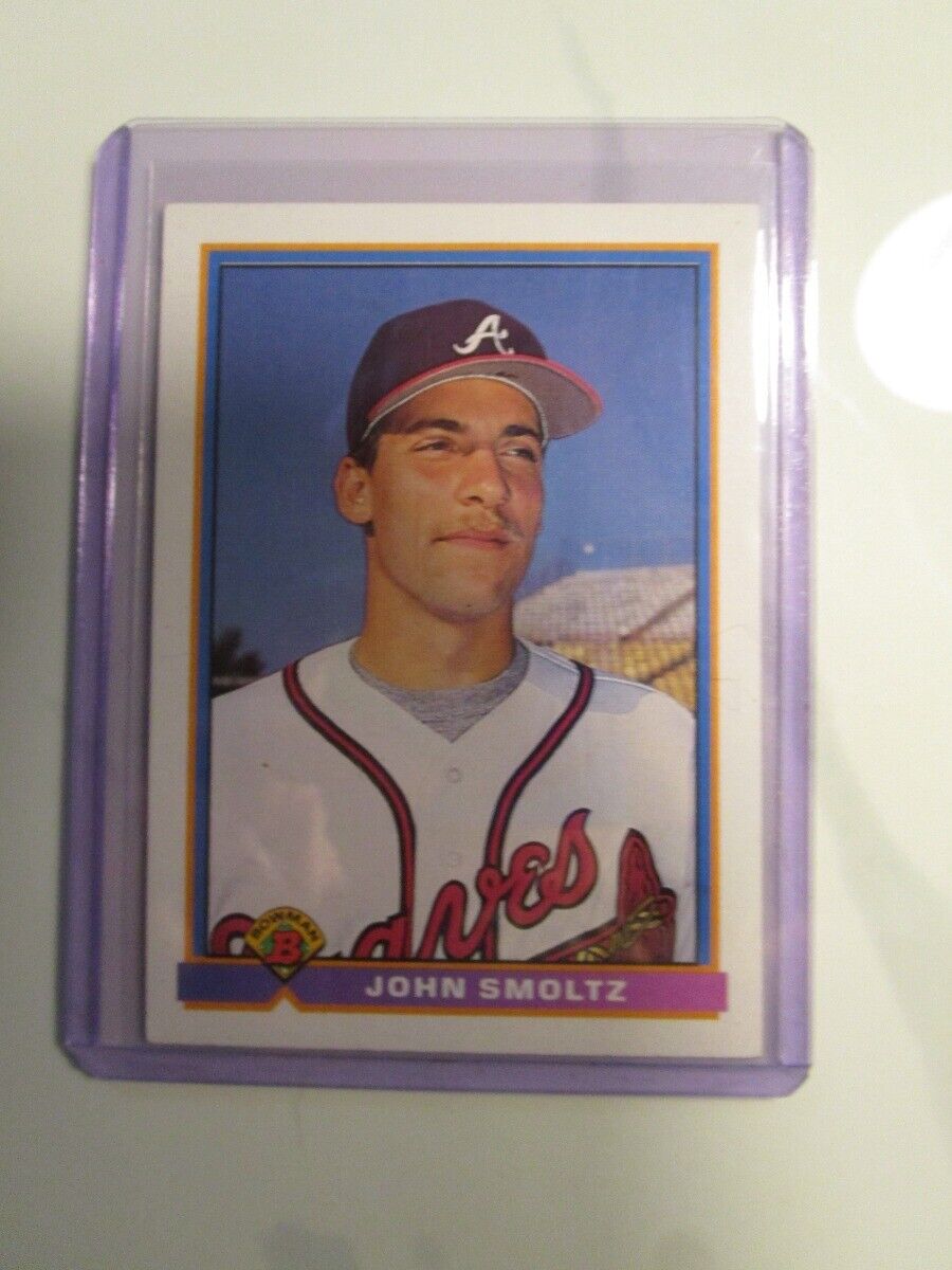 1991 Bowman #580 John Smoltz Atlanta Braves-