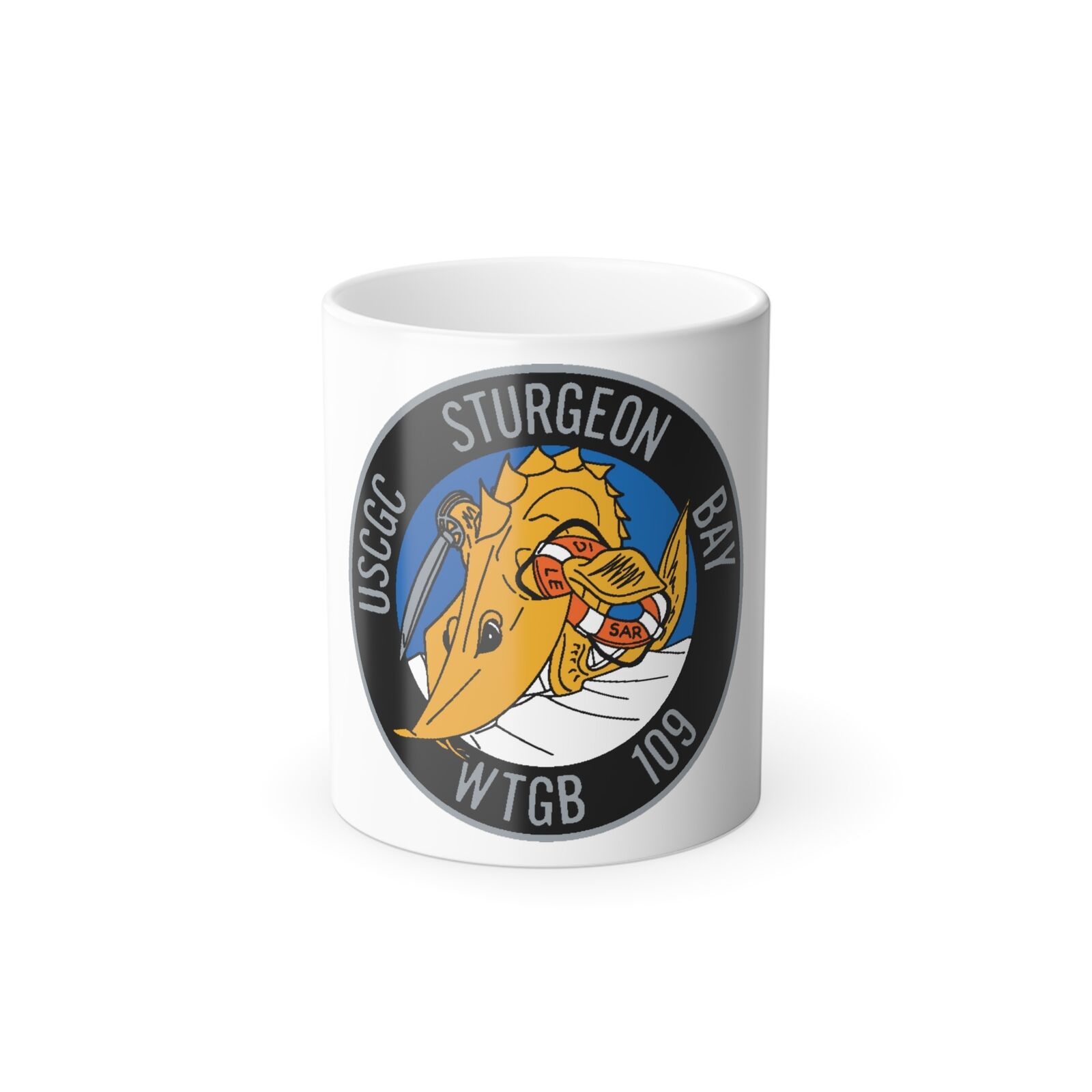 USCGC Sturgeon WTGB 109 (U.S. Coast Guard) Color Changing Mug 11oz