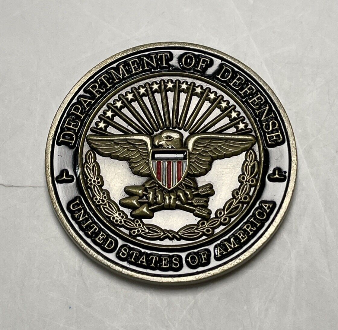 Department of Defense USA Joint Intelligence Training Activity ChallengeCoin