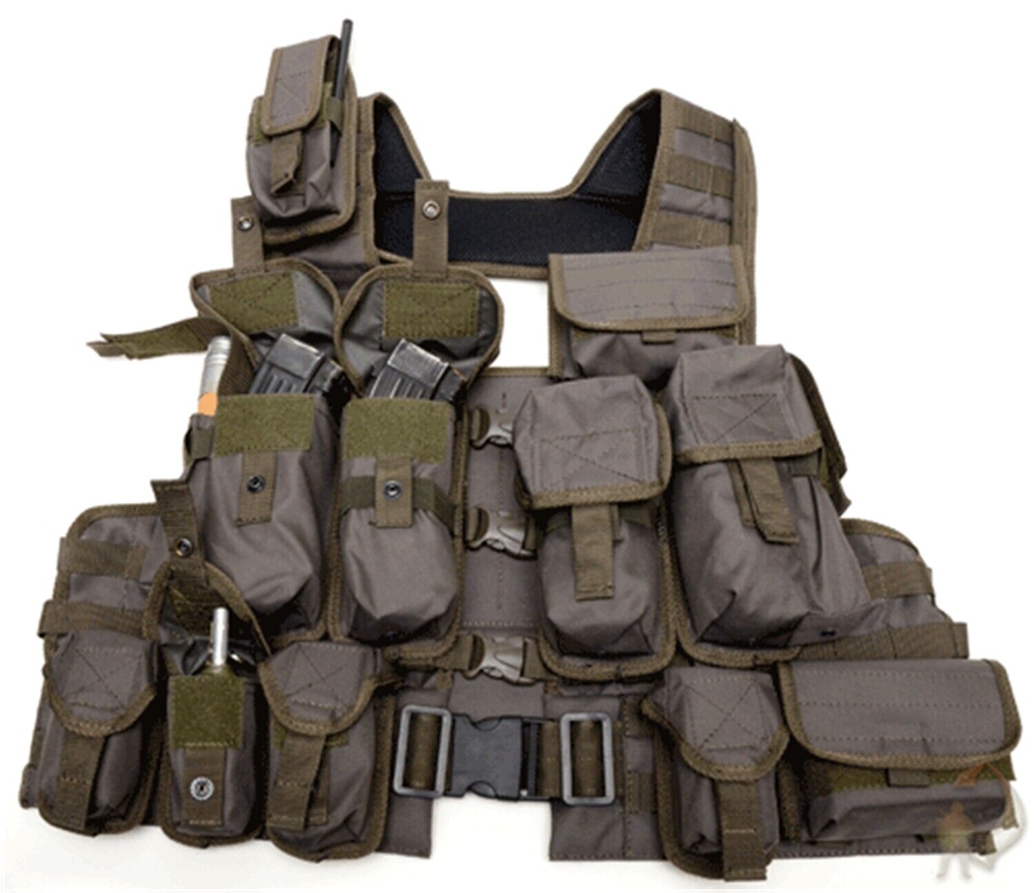 Russian Military Tactical Vest GRANIT Operator Modular MOLLE Olive Set by Sotnic