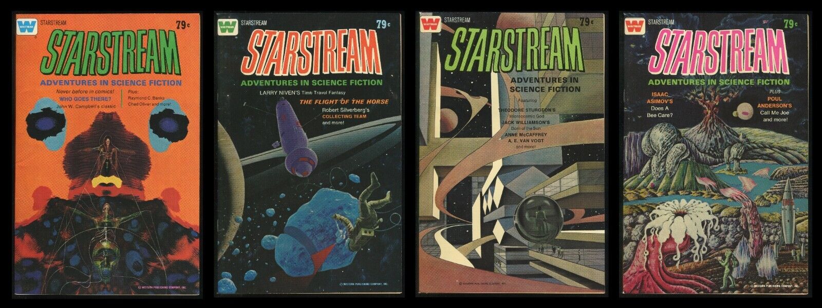 Starstream Comic Set 1-2-3-4 feat The Thing from Another World - Who Goes There?
