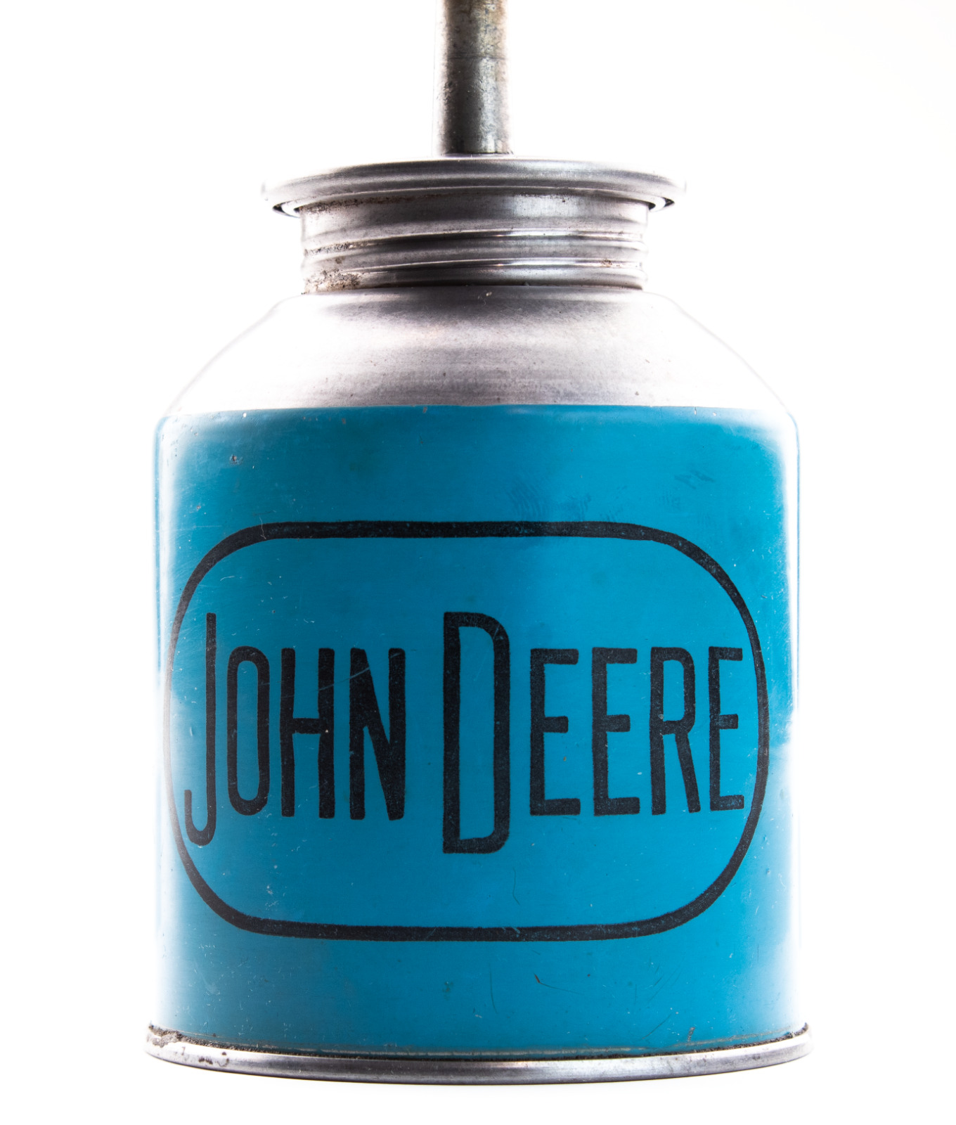Vintage 1930s Blue John Deere Oil Can