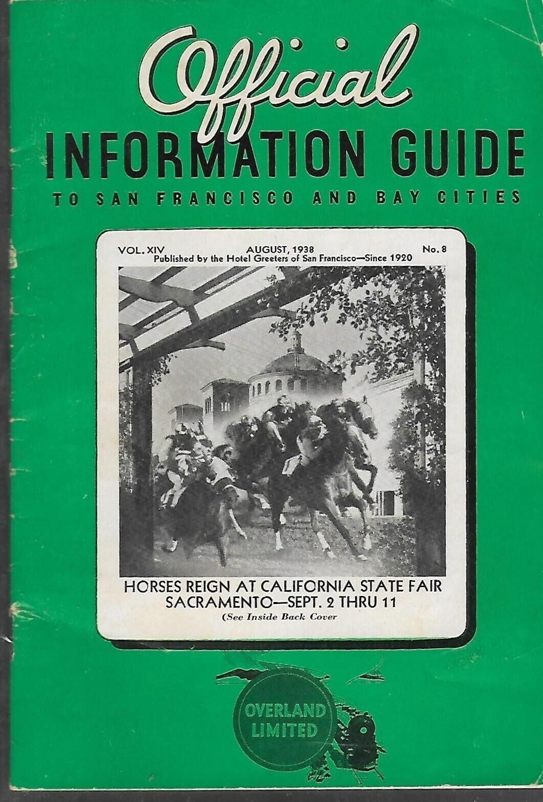 1938 Official Information Guide to San Francisco
