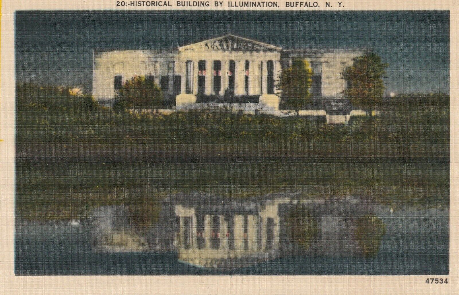 1915-1930 Historical Building by Illumination, Buffalo, NY a255