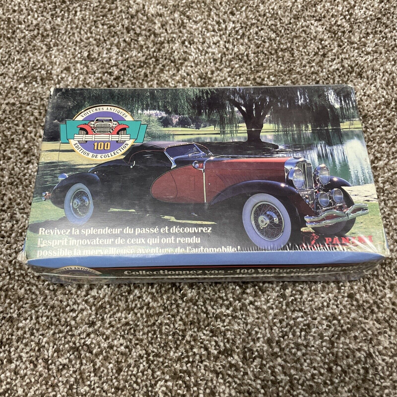 1992 Panini Canada Antique Cars Voitures Antiques Set Card Wax Pack Box