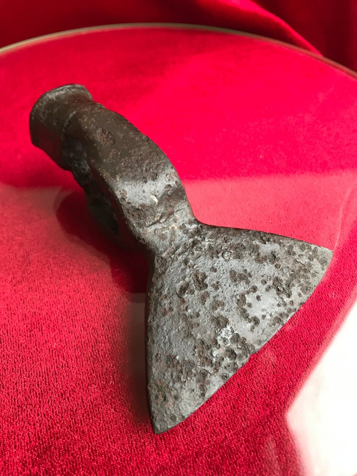 small working ax forged 18th-18th century for hammer length 4 inches blade 3.3