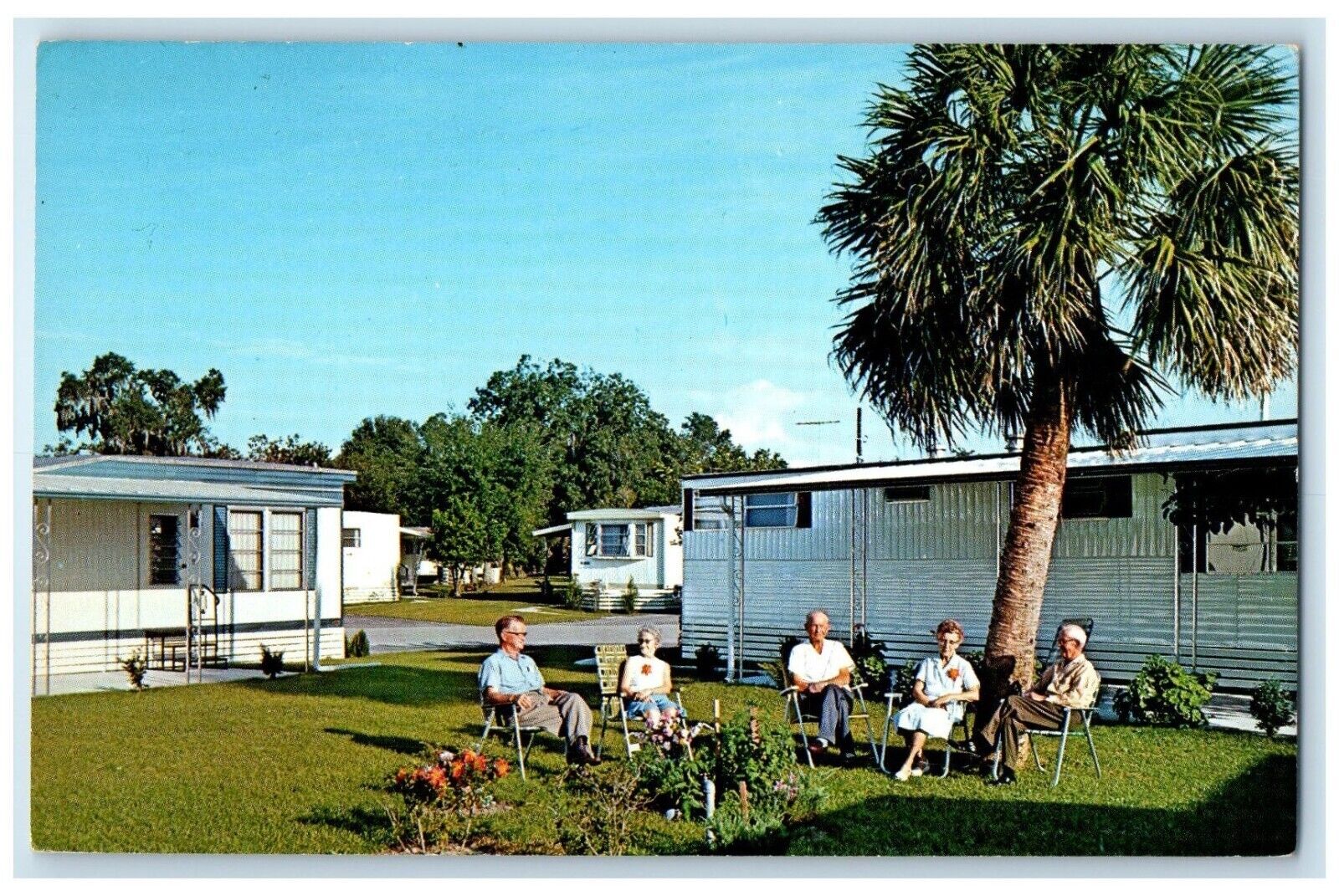 c1960's Most Wonderful Mobile Home Retiral Center Kissimmee Florida FL Postcard