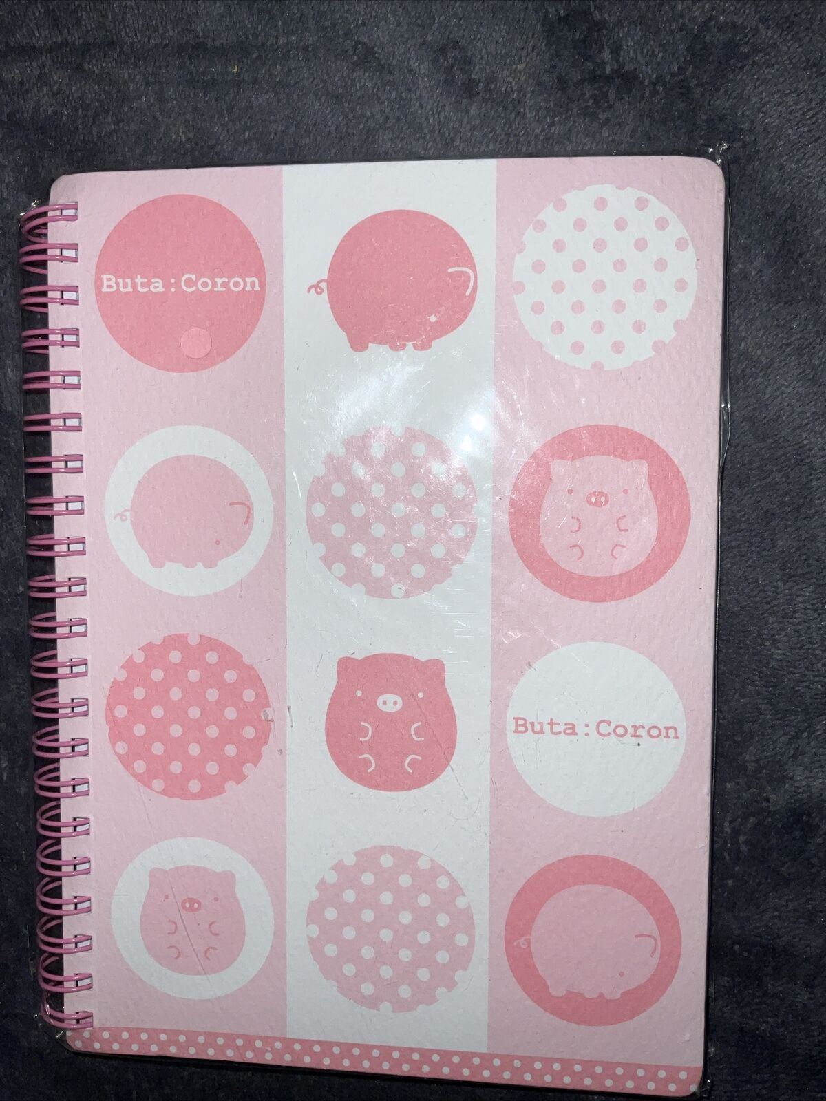 Sanrio Deadstock Buta : Coron Notepad Rare Htf Vintage Hello Kitty  NIP Sealed