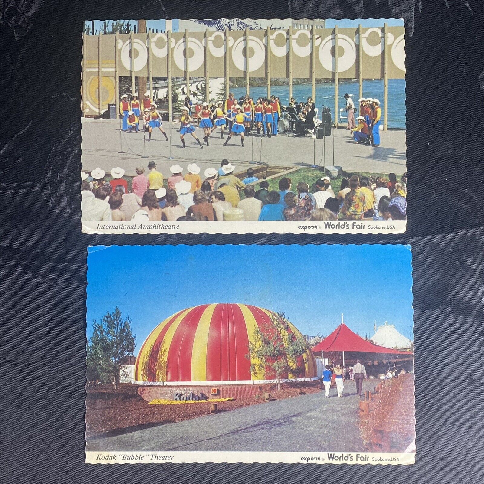 Vintage Postcards World's Fair 1974 Expo, Spokane WA