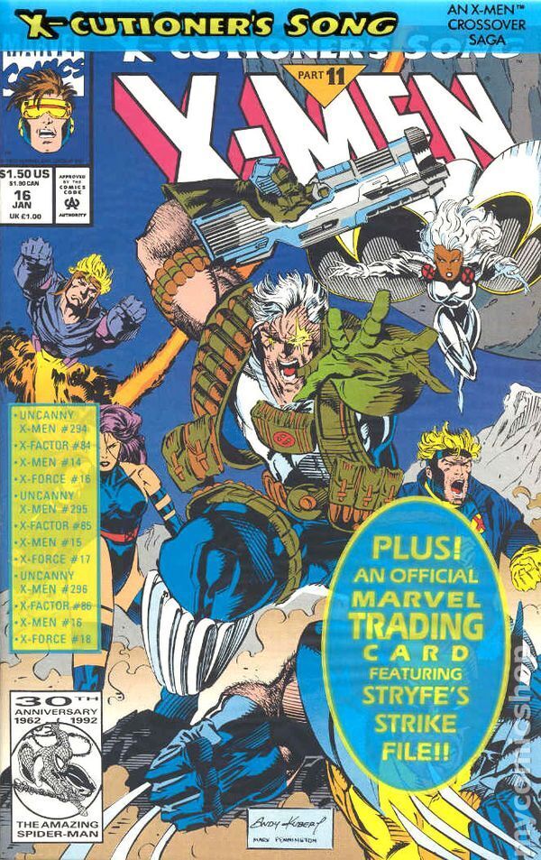 X-Men (1991 1st Series) #16P